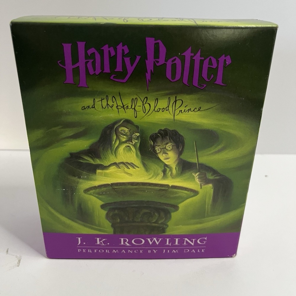 Listening Library Harry Potter Half-Blood Prince Unabridged Jim Dale 17 CDs